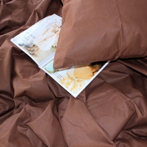 Постільна білизна MirSon Ranforce Elite 19-1217 Chocolate perla 2х160х220 (2200004730721)