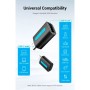 Перехідник OTG USB 2.0 AF to USB-C Vention (CDTB0)