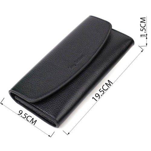 Гаманець Tony Bellucci З натуральної шкіри Чорний (21966)