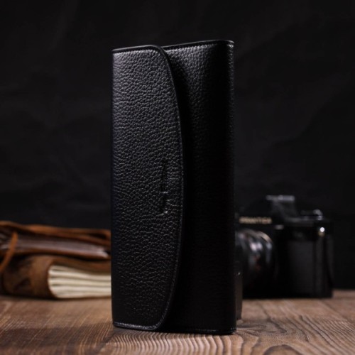 Гаманець Tony Bellucci З натуральної шкіри Чорний (21966)