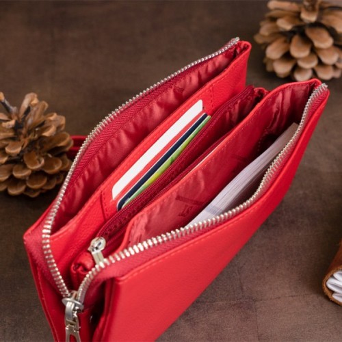 Гаманець ST Leather Червоний (19251)