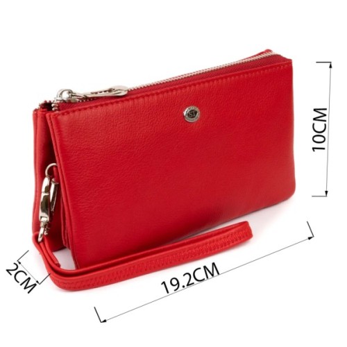 Гаманець ST Leather Червоний (19251)