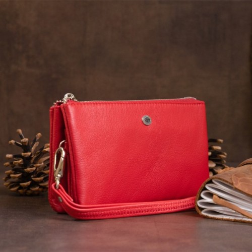 Гаманець ST Leather Червоний (19251)