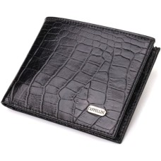 Портмоне Canpellini З натуральної шкіри Чорне (21867)