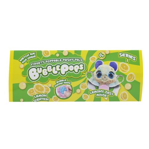 М'яка іграшка Bubble Pops Лимонне мишеня 34 см (2312004/3)