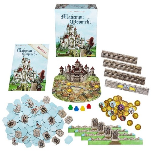 Настільна гра Kilogames Майстри Фортець (Castle Builder) (укр.) (KG-1805)