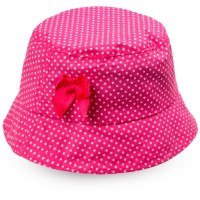 Панама дитяча Kitti у крапку (T9350-1-44G-pink1)