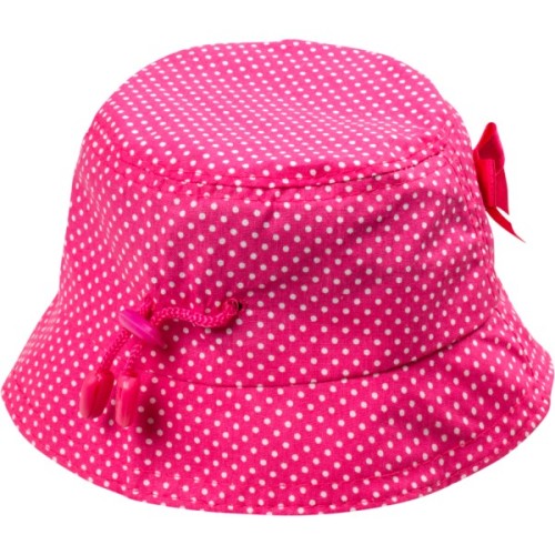 Панама дитяча Kitti у крапку (T9350-1-44G-pink1)