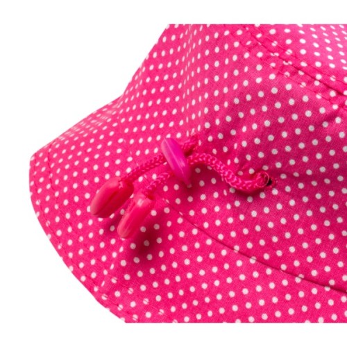 Панама дитяча Kitti у крапку (T9350-1-44G-pink1)