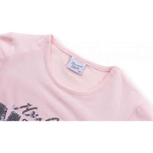 Футболка дитяча Breeze "NEW YORK" (1281-134G-peach)