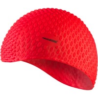Шапка для плавання Aqua Speed Bubble 102-31 червоний Уні OSFM (5908217635792)