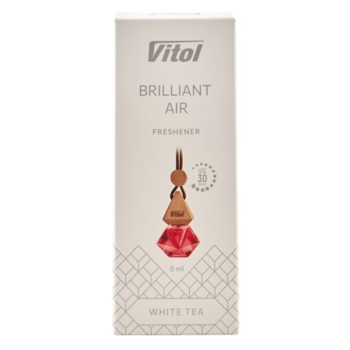 Ароматизатор для автомобіля VITOL Air WhiteTea 8мл (VBA06)