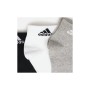 Шкарпетки Adidas T SPW ANK 3P IC1283 сірий, білий, чорний 43-45 (4066746290590)