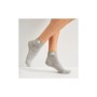 Шкарпетки Adidas T SPW ANK 3P IC1283 сірий, білий, чорний 43-45 (4066746290590)