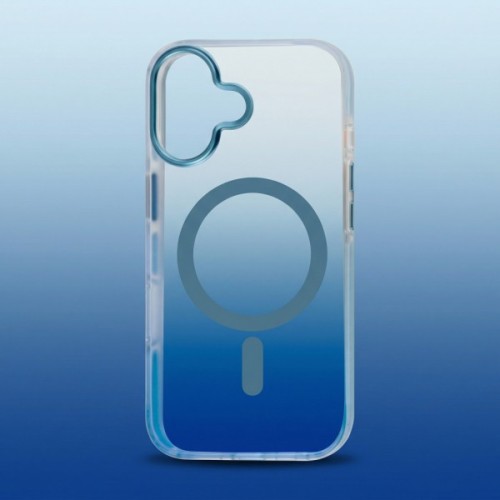 Чохол до мобільного телефона BeCover FIBRA Shock-Proof MagSafe Apple iPhone 17 Blue (715440)