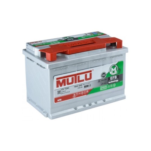 Акумулятор автомобільний MUTLU 6СТ-72 (0) EFB.L3.72.072.A