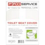 Гігієнічні накладки на унітаз PRO service 1/4-складання 200 шт. (4823071677652)