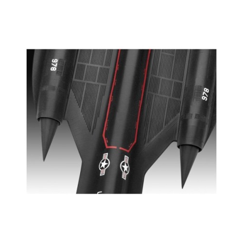 Збірна модель Revell модель літак Lockheed SR-71 Blackbird, рівень 2, 1:110 (RVL-03652)