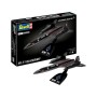 Збірна модель Revell модель літак Lockheed SR-71 Blackbird, рівень 2, 1:110 (RVL-03652)