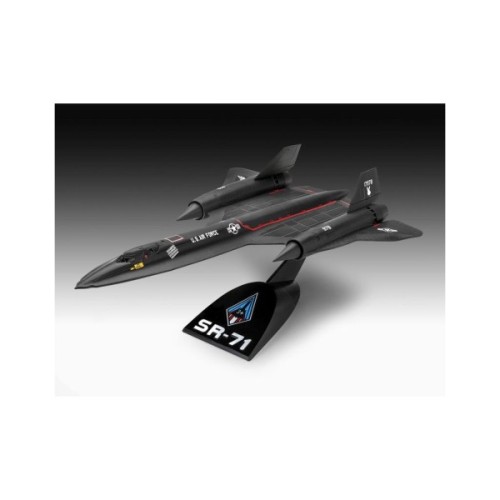 Збірна модель Revell модель літак Lockheed SR-71 Blackbird, рівень 2, 1:110 (RVL-03652)