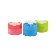 Точилка Kum Click Clack Pop з контейнером, 2 відділення (Click-Clack K2 Pop)