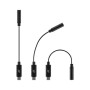 Перехідник USB-C to 3.5mm F 0.10m 2E (2E-MAC010)