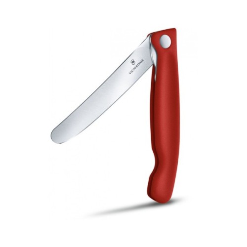 Кухонний ніж Victorinox SwissClassic Foldable Paring 11 см Red (6.7801.FB)