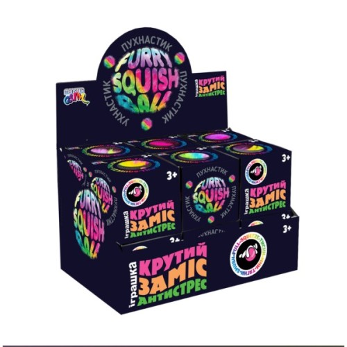 Антистрес Monster Gum Крутий заміс - Пухнастик 6 см (38582)