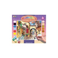 Набір для творчості Sequin Art AINTING BY NUMBERS SENIOR A Quiet Street (SA0129)