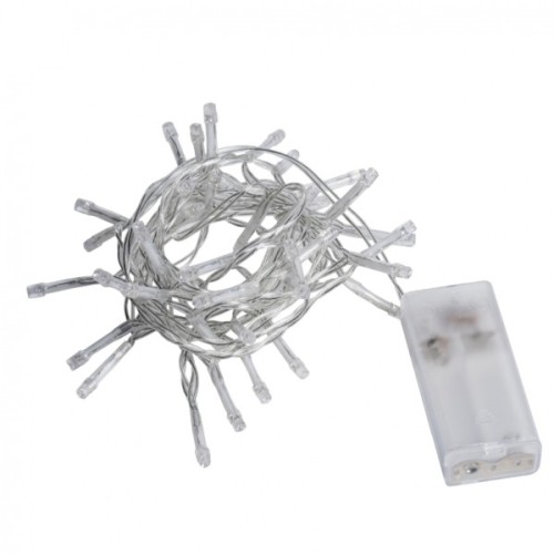 Гірлянда YES! Fun Нитка 41 LED Холодно-біла 2.8 м Статична На батарейках (975057)