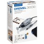 Гравер Dremel 3000-1/25 130W, 10000-33000об/хв, 25 насадок, кейс (F.013.300.0JP)