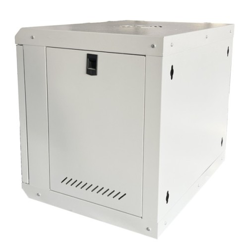 Шафа настінна GEAR 9U 19" 600x600x450 мм, + полка 19", grey (GWMSN-9U-600-600G)