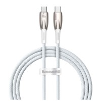 Дата кабель USB-C to USB-C 1.0m 100W white Baseus (CADH000702)