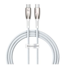 Дата кабель USB-C to USB-C 1.0m 100W white Baseus (CADH000702)