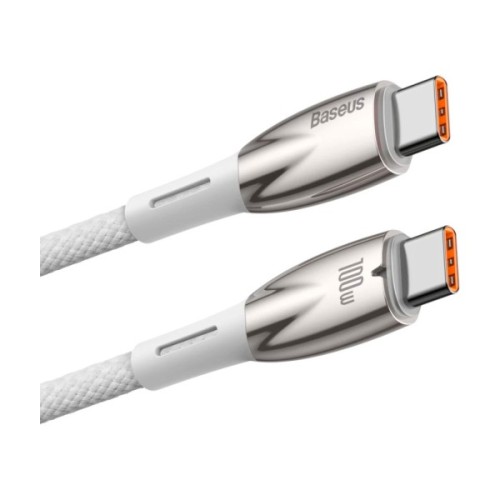 Дата кабель USB-C to USB-C 1.0m 100W white Baseus (CADH000702)