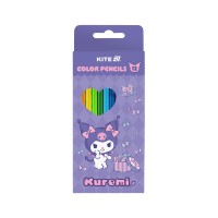 Олівці кольорові Kite Kuromi. HK-2 12 кольорів (HK25-051-2)