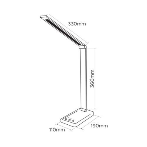 Настільна лампа ELM Rodeo Primo-10W 3000-6000K (27-0003)