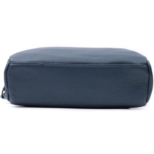 Сумка Vintage З натуральної шкіри Синя (22600)