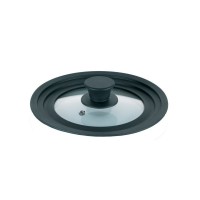 Кришка для посуду Kela Concetta с силиконовым ободком 16-20 см (11440)