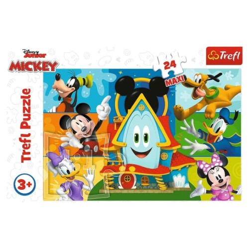 Пазл Trefl Maxi Mickey&friends Міккі Маус і друзі 24 елемента (5900511143515)