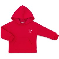 Кофта дитяча Toontoy худи флісова (24907-110G-fuchsia)