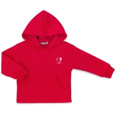 Кофта дитяча Toontoy худи флісова (24907-110G-fuchsia)