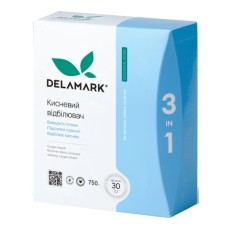 Відбілювач DeLaMark 3 в 1 кисневий 750 г (4820152330321)