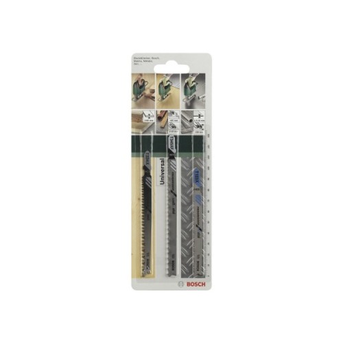 Полотно Bosch по дереву та металу, Progressor Wood and Metal, набір 3шт (2.609.256.743)