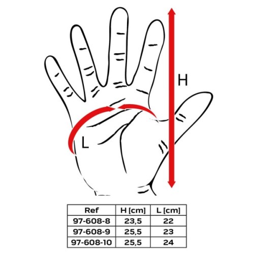 Захисні рукавиці Neo Tools тактичні 100% поліестер та синтетична шкіра, р.9, оливковий (97-608-9)
