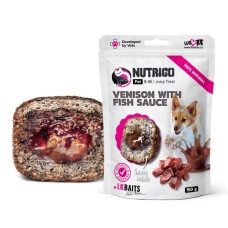 Ласощі для собак LK Baits Pet Nutrigo Treat Game з дичиною та рибним соусом (Ø 12 мм) 150 г (7777015)
