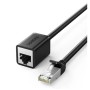 Патч-корд 1м, F/UTP cat 6 RJ-45 extension black Ugreen (U_11279)
