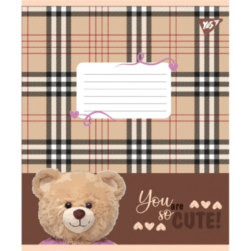 Зошит Yes You are cute А5 18 аркушів лінія (767895)