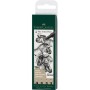 Лайнер Faber-Castell набір капілярних ручок PITT Artist Pen black fineliner, 4 шт (XS, S, F, M) чорного коліру (25826)