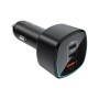 Зарядний пристрій Acefast 2xUSB-C + 1xUSB 200W car adapter (6974316285953)